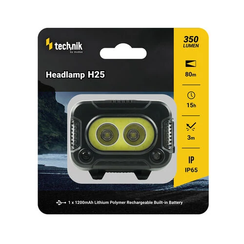 Technik Fejlámpa H25