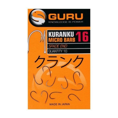 Guru Kuranku Barbed/Spade, szakállas lapkás horog