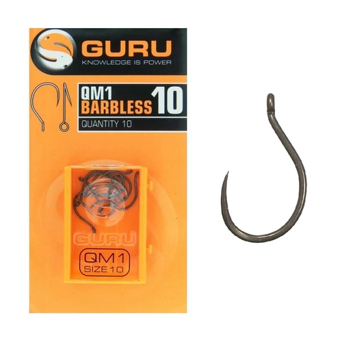 Guru QM1, füles, szakáll nélküli horog.