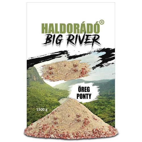 Haldorádó Big River - Öreg Ponty etetőanyag 1,5kg