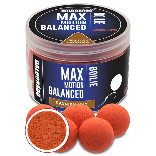Haldorádó Max Motion Boilie Balanced 20 mm - Spanyol Mogyoró