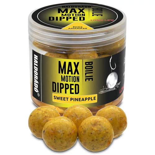 Haldorádó Max Motion Boilie Dipped 20 mm - Édes Ananász