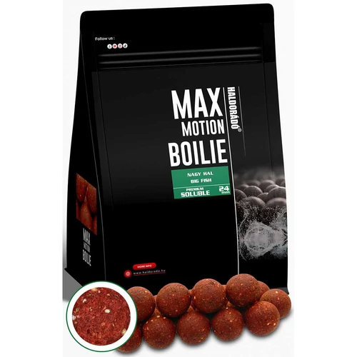 Haldorádó Max Motion Boilie Premium Soluble 24 mm - Nagy Hal