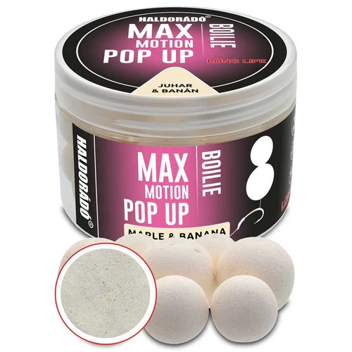 Haldorádó Max Motion Boilie Pop Up 16, 20 mm - Juhar & Banán