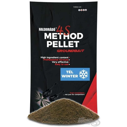 Haldorádó 4S Method Pellet Groundbait - Tél 400g