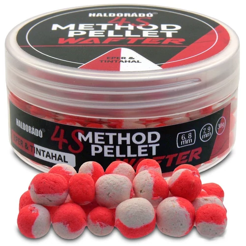 Haldorádó 4S Method Pellet Wafter - Eper & Tintahal_x000D_