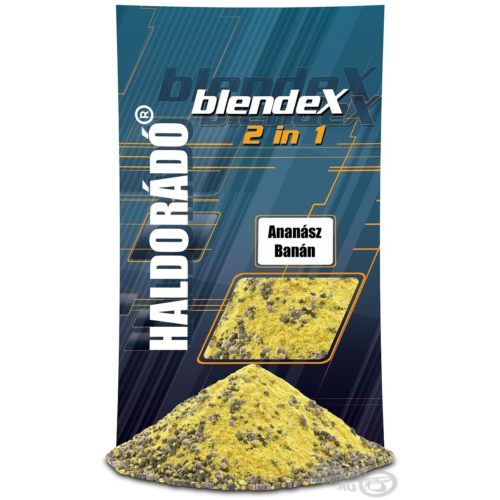 Haldorádó BlendeX 2 in 1 - Ananász + Banán etetőanyag, pelletekkel dúsítva