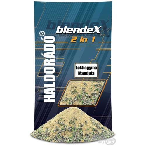 Haldorádó BlendeX 2 in 1 - Fokhagyma + Mandula etetőanyag, pelletekkel dúsítva