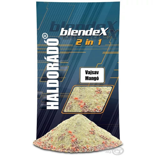 Haldorádó BlendeX 2 in 1 - Vajsav + Mangó etetőanyag, pelletekkel dúsítva