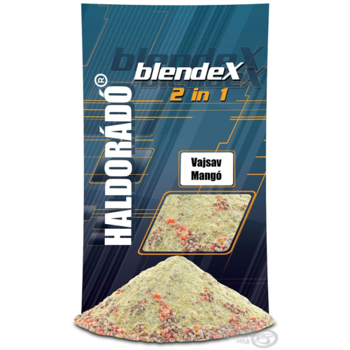 Haldorádó BlendeX 2 in 1 - Vajsav + Mangó etetőanyag, pelletekkel dúsítva