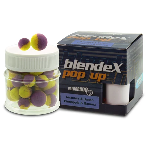 Haldorádó BlendeX Pop Up Big Carps - Ananász + Banán pop-up csalizó bojli 12-14mm