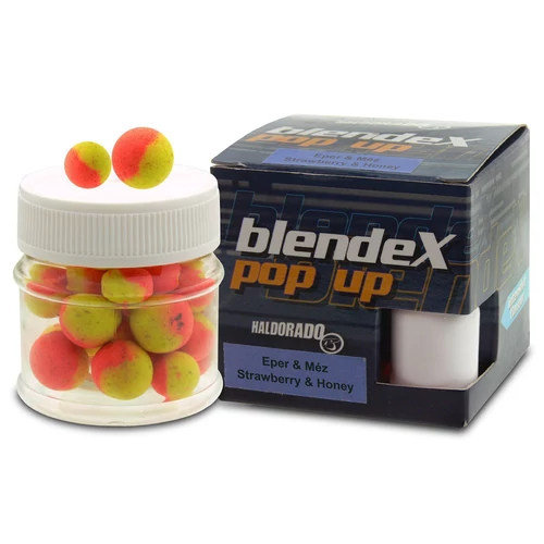 Haldorádó BlendeX Pop Up Big Carps - Eper + Méz pop-up csalizó bojli 12-14mm