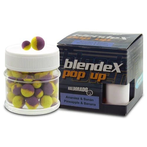 Haldorádó BlendeX Pop Up Method - Ananász + Banán pop-up csalizó bojli 8-10mm