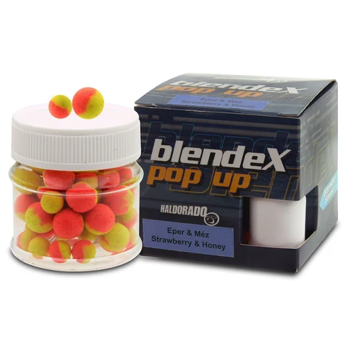 Haldorádó BlendeX Pop Up Method - Eper + Méz pop-up csalizó bojli 8-10mm