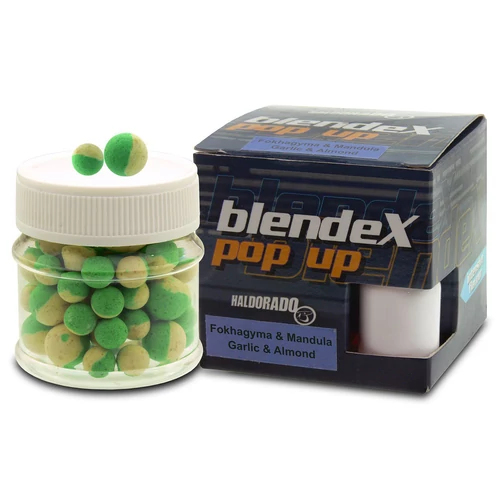 Haldorádó BlendeX Pop Up Method - Fokhagyma + Mandula pop-up csalizó bojli 8-10mm