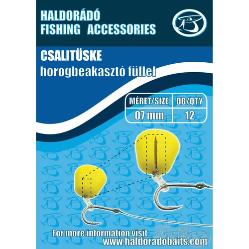 Haldorádó Csalitüske Horogbeakasztófüllel  7mm