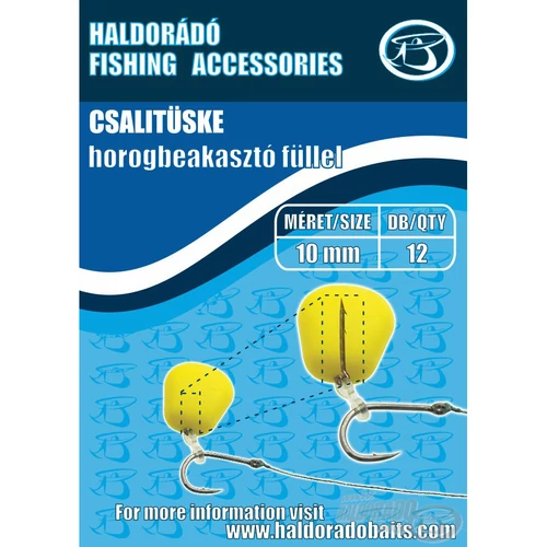 Haldorádó Csalitüske Horogbeakasztófüllel  10mm