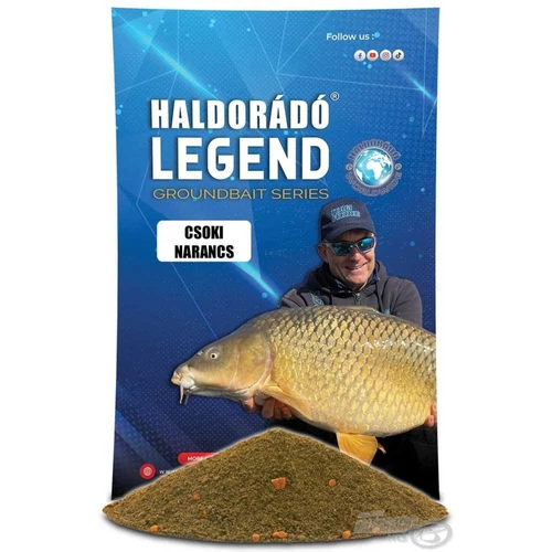 Haldorádó Legend Groundbait - Csoki Narancs 800g
