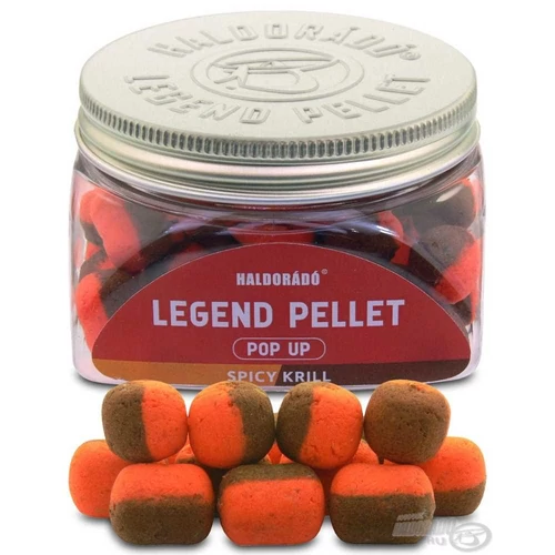 Haldorádó Legend Pellet Pop Up - Spicy Krill 50g