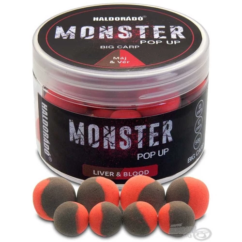 Haldorádó Monster Pop Up Big Carp- Máj & Vér