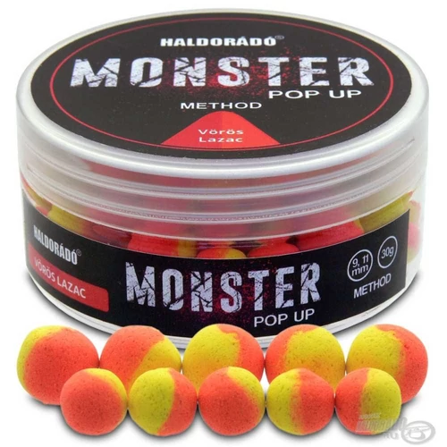 Haldorádó Monster Pop Up Method- Vörös Lazac