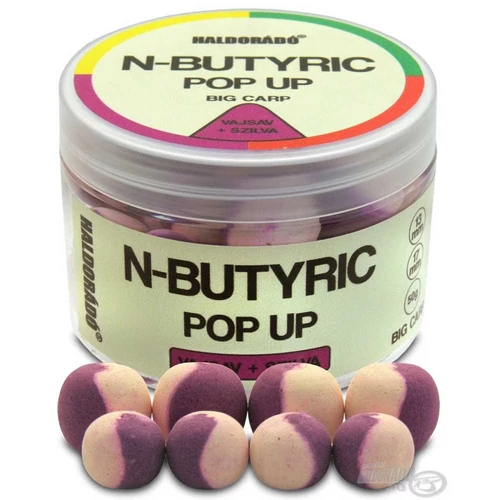 Haldorádó N-Butyric Pop Up Big Carp - Vajsav + Szilva