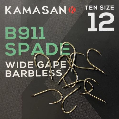 Kamasan B911b 10-es, szakáll nélküli horog