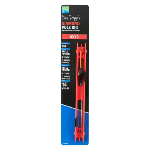 Preston 4x18 Diamond Pole Rig