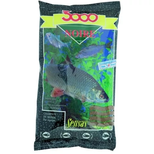 Sensas 3000 Noire (bodorka-fekete) 1kg