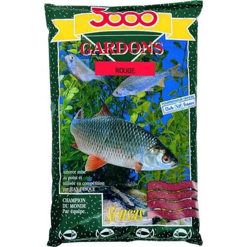 Sensas 3000 Gardons Red (bodorka-piros) 1kg
