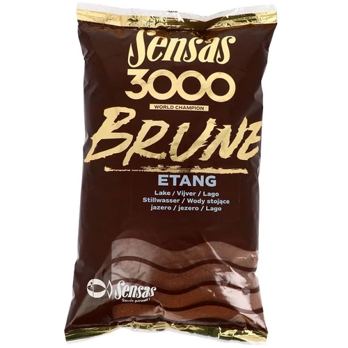 Sensas 3000 Brune Etang (tavak-barna) 1kg