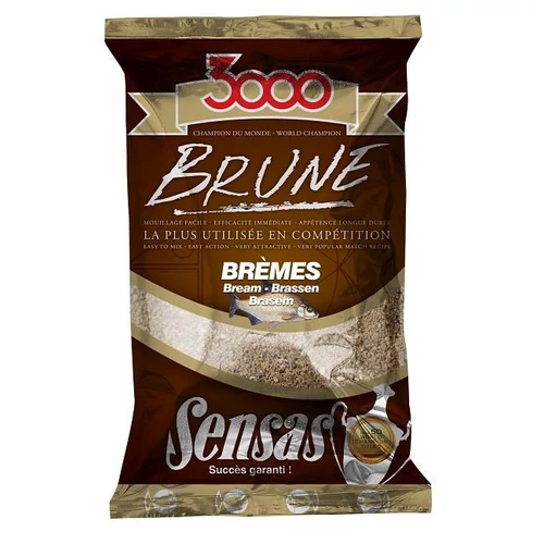 Sensas 3000 Brune Bremes (dévér-barna) 1kg