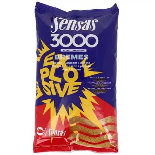 Sensas 3000 Explosive Bremes (dévér) 1kg