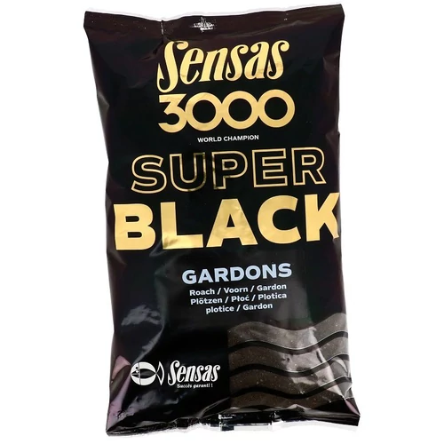 Sensas 3000 Super Black (Bodorka-fekete) 1kg