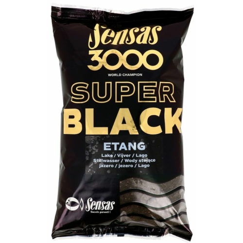 Sensas 3000 Super Black (Tavak-fekete) 1kg