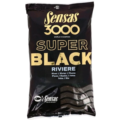 Sensas 3000 Super Black (Folyóvíz-fekete) 1kg