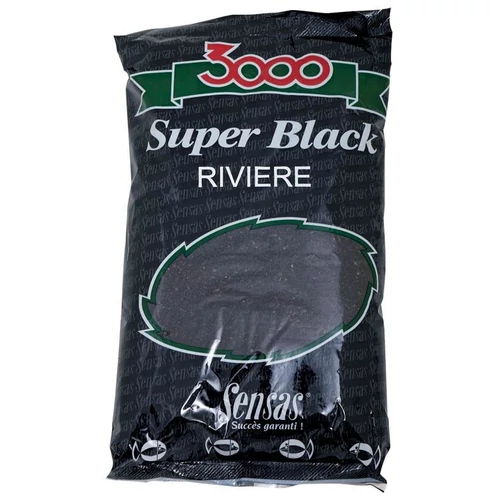 Sensas 3000 Super Black (Folyóvíz-fekete) 1kg