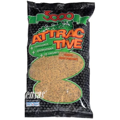 Sensas 3000 Attractive Carp (ponty) 1Kg