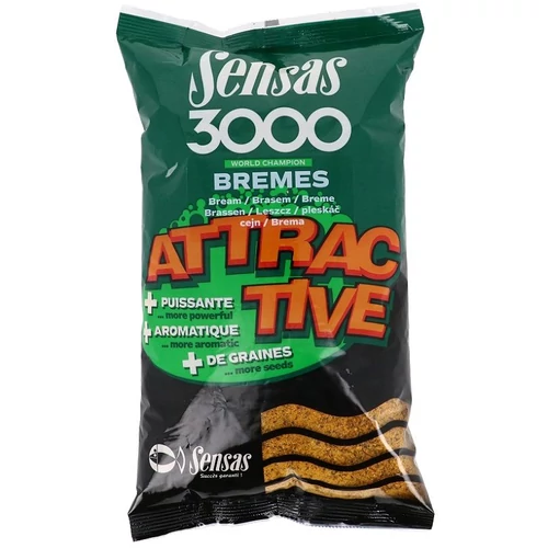 Sensas 3000 Attractive Bremes (dévér) 1kg