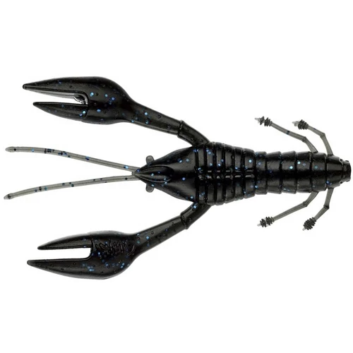 GUNKI Hourra Craw Up 10cm Black Blue Flk 4db
