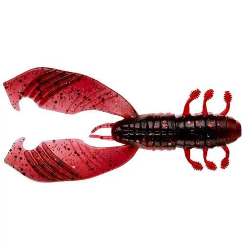 GUNKI Boogie Craw Vib 7,5cm Dark Red 5db