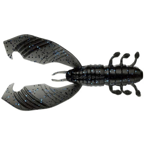 GUNKI Boogie Craw Vib 9cm Black Blue Flk 4db