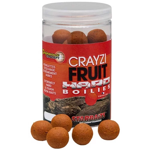 Starbaits Hard Boilies Crayzi Fruit 200g 20mm