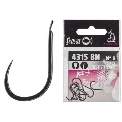 Sensas Crazy Bait 4315 Barbless 16  szakáll nélküli horog