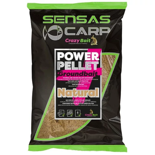 Sensas UK Big Bag Power Pellet Plus Natural 2kg