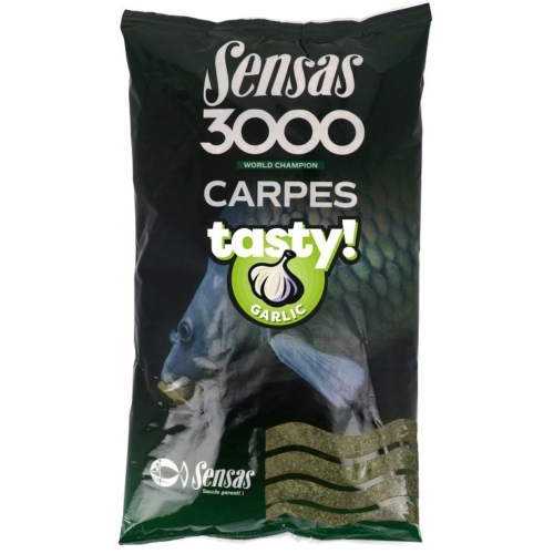 Sensas 3000 Carp Tasty Garlic (ponty fokhagyma) 1kg