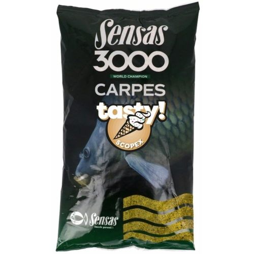 Sensas 3000 Carp Tasty Scopex (ponty Scopex) 1kg