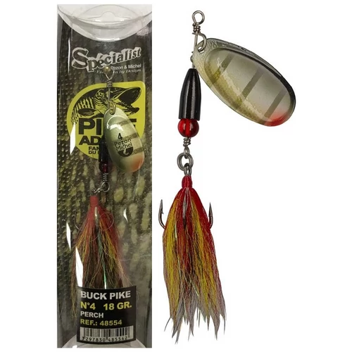 Pezon & Michel Körforgó villantó Buck Pike 24g Perch