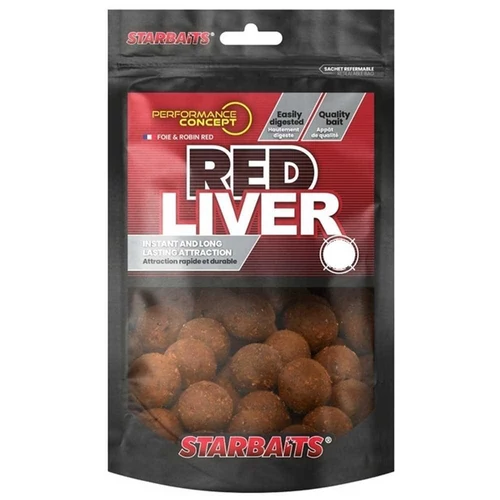 Starbaits Boilies Red Liver 250g 10mm