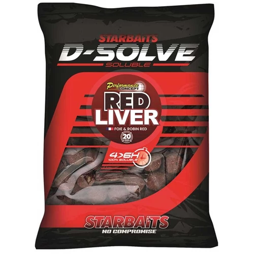 Starbaits D-Solve Boilies Red Liver 2,5kg 20mm